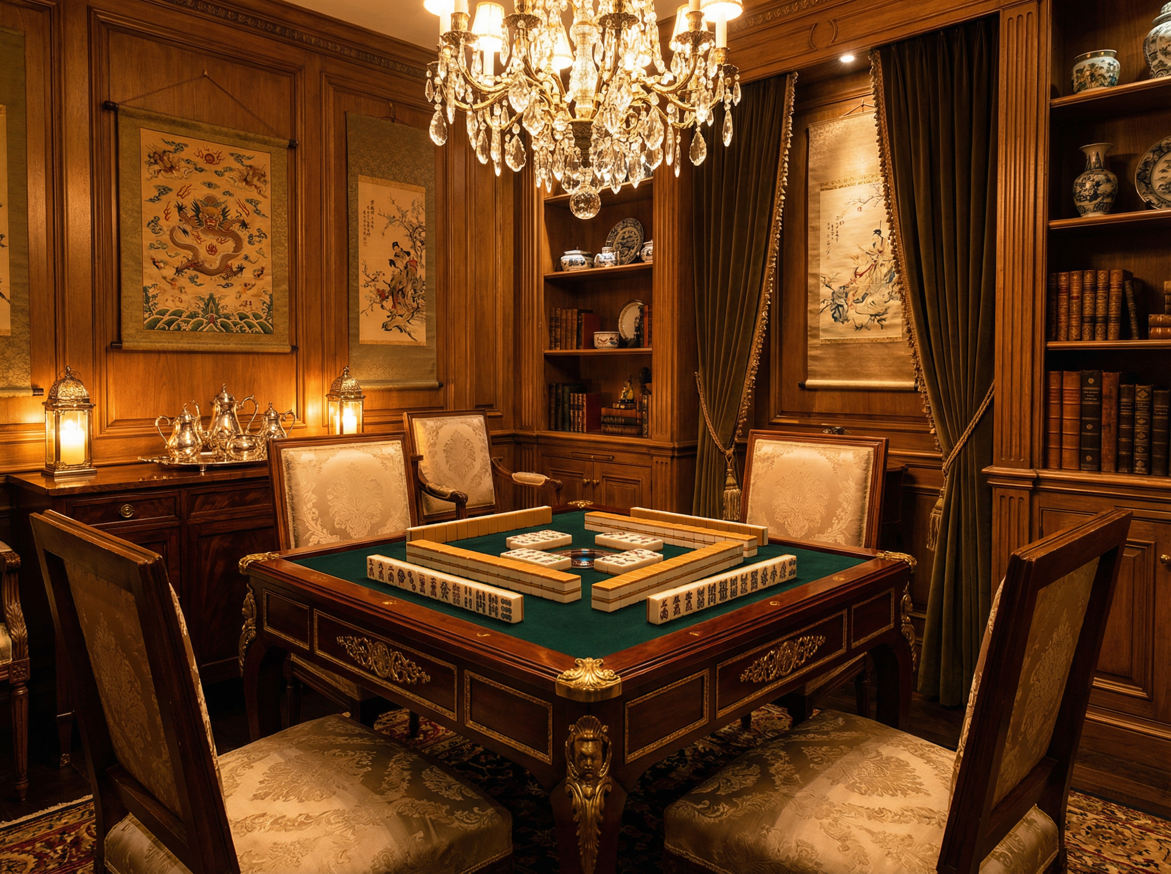 东升国际 - 豪门国际奢华麻将包间